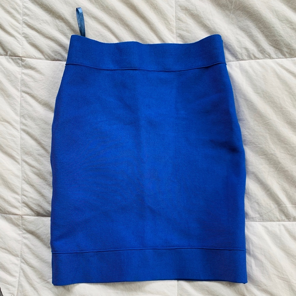 BCBG Maxazria Deep Blue Skirt
